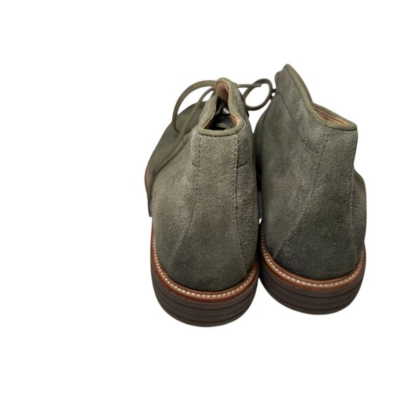 UGG Leighton Chukka Desert Boots Olive Green Waterproof Suede size 11.5 US - Picture 6 of 8